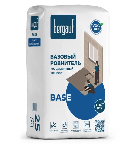 Ровнитель для пола Bergauf Base 25кг