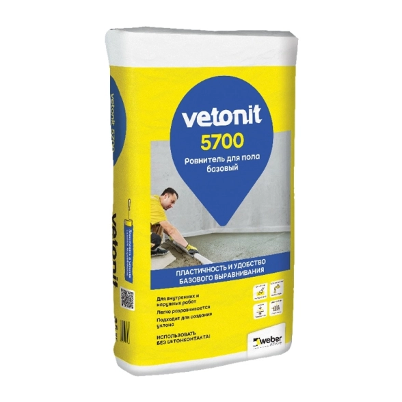 Наливной пол Вебер.ветонит 5700 25кг