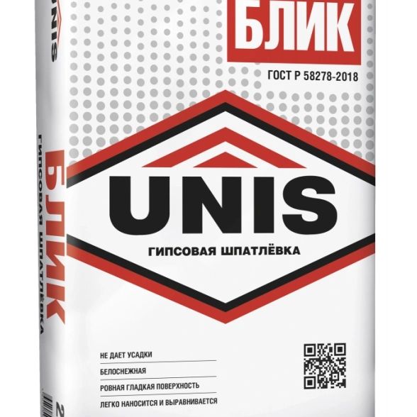 Шпатлёвка Юнис Блик 5кг