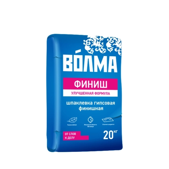 Гипсовая шпатлевка Волма Финиш 20кг