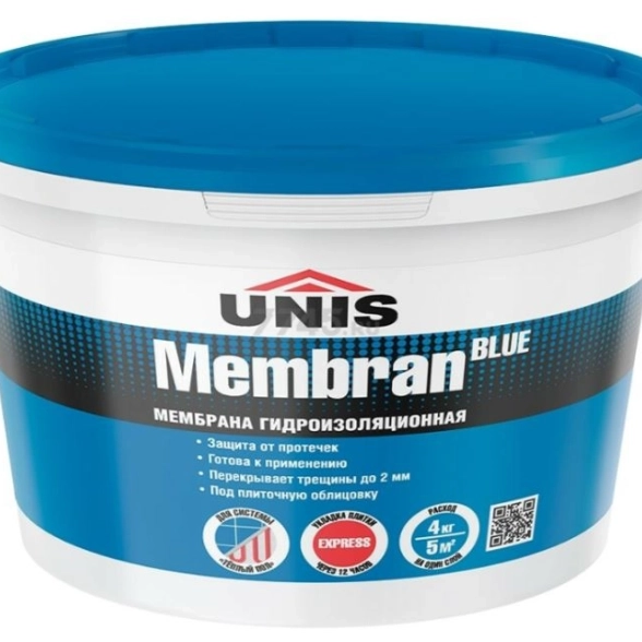 Мембрана гидроизоляционная BlueMembran 4кг