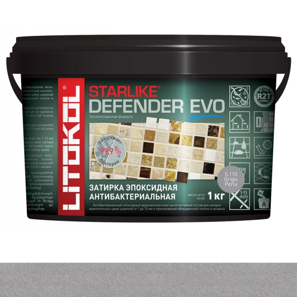 Starlike Defender Evo S.110 GRIGIO (1kg bucket)