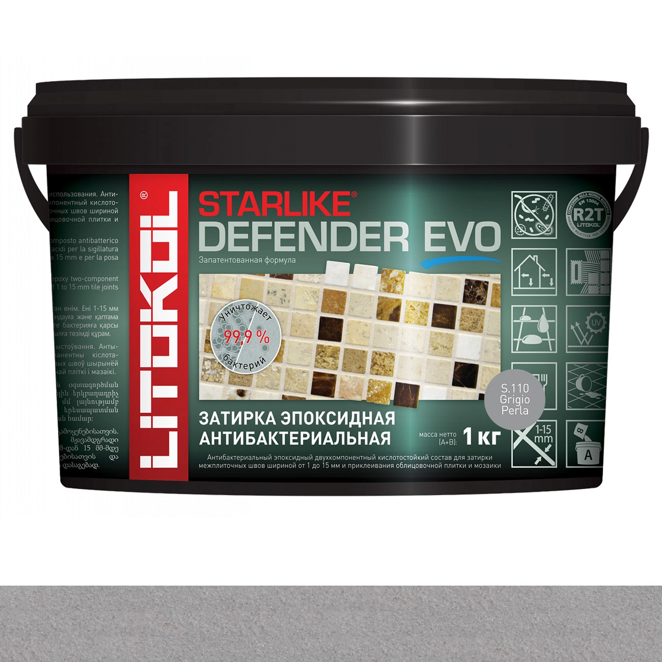 Starlike Defender Evo S.110 GRIGIO (1kg bucket)