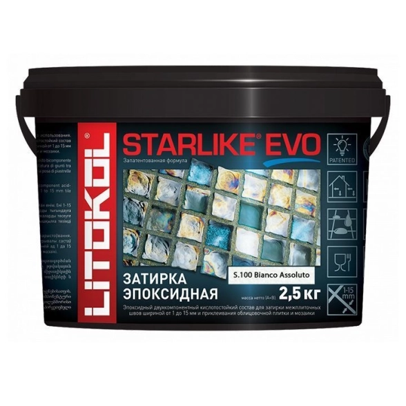 STARLIKE EVO S.100 BIANCO ASSOLUTO (2,5kg)