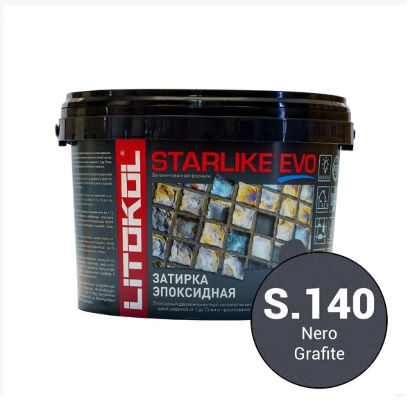 Starlike Evo S.140 NERO GRAFITE (2.5kg)