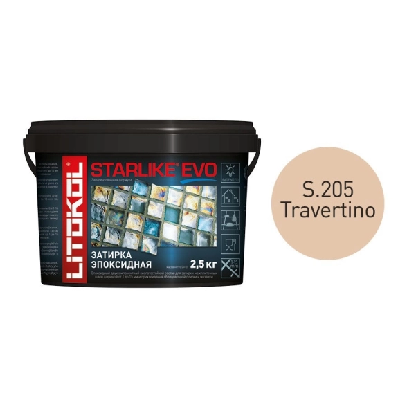 Starlike Evo S.205 TRAVERTINO (2,5kg)