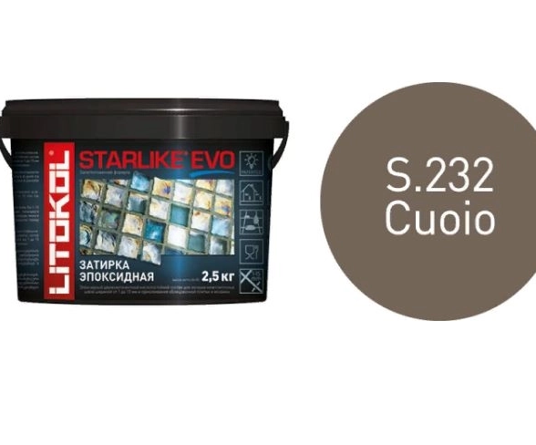 Starlike Evo S.232 CUOIO 2.5kg bucket