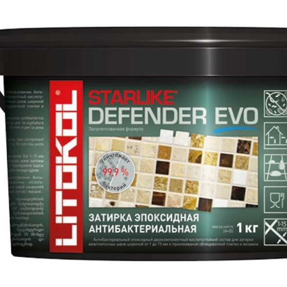 Starlike Defender Evo S.120 GRIGIO PIOMBO (1kg)
