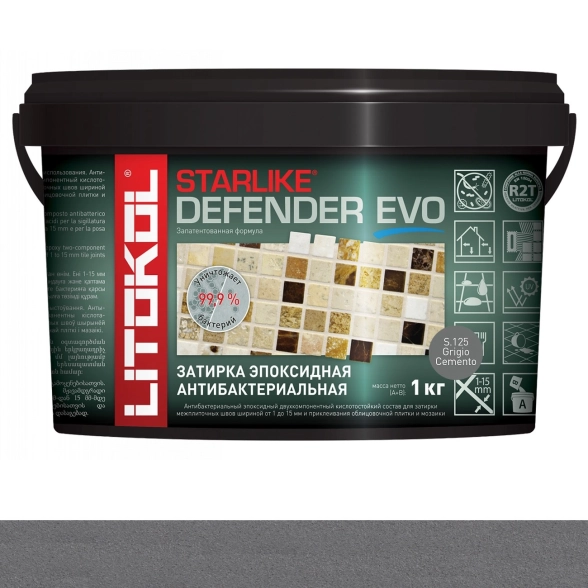 Starlike Defender Evo S.125 GRIGIO CEMENTO (1kg)