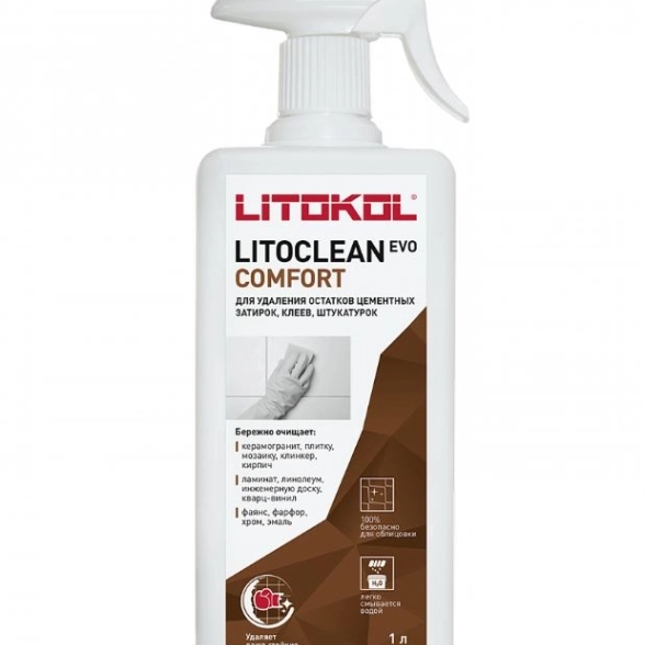 LITOCLEAN COMFORT EVO ср-во д/удал.цемен.растворов 1L