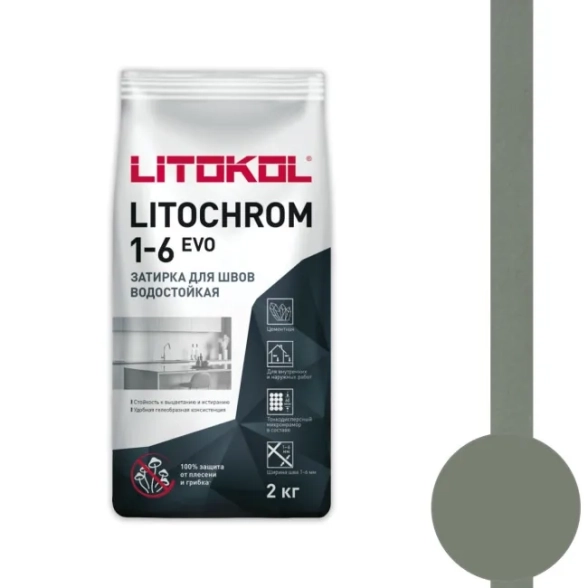 Litochrom 1-6 EVO LE 385 нефрит 2кг