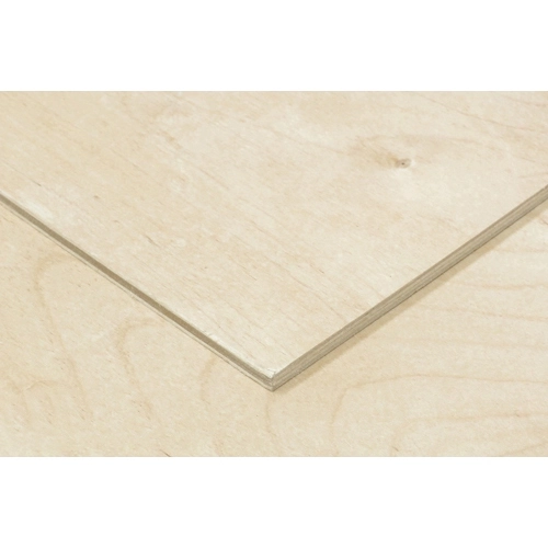 Фанера береза 1525x1525 12мм 4/4 нешлифованная (СД)