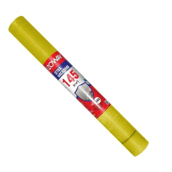 Сетка фасадная желтая IZOWAY 5*5мм 145г/м2 30м