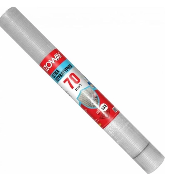 Сетка штукатурная белая IZOWAY 5*5мм 70г/м2 30м