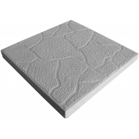 Плитка тротуарная Тучка Серая 30х30х3