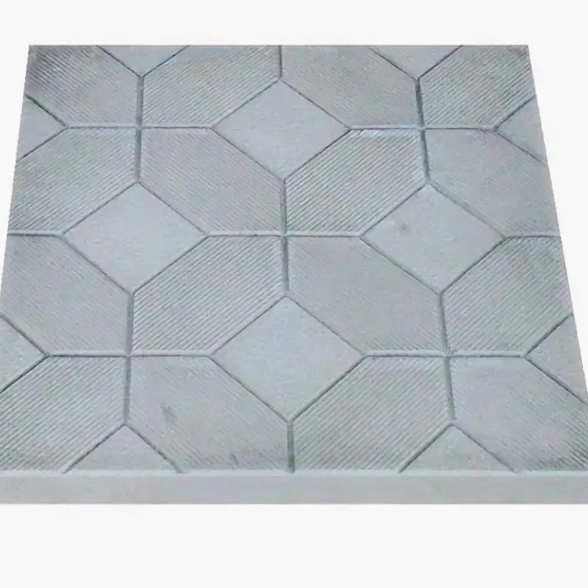 Плитка тротуарная КОВЕР Серая 40х40х5