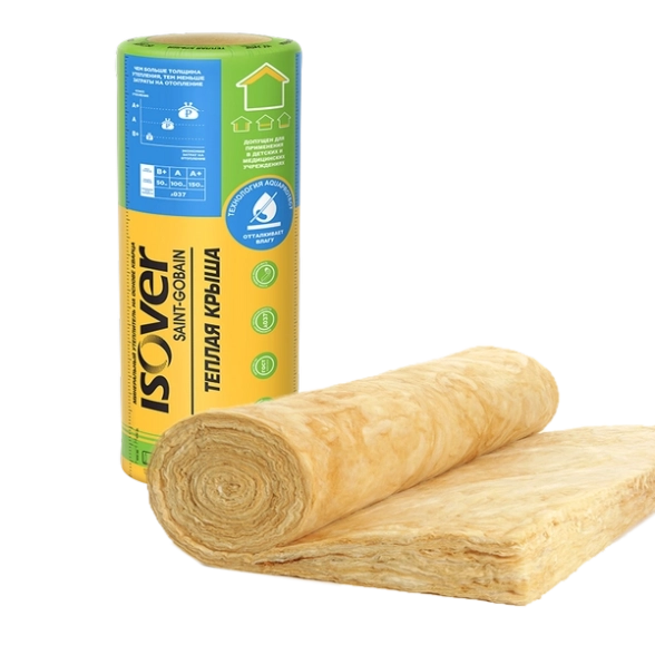 Утеплитель Теплая Крыша Стронг 100х1220х4100/Е/К (0,5м3)
