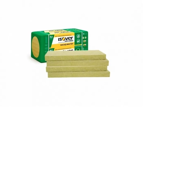 Утеплитель Изовер Фасад-Мастер 1000х600х100(0,18м3)