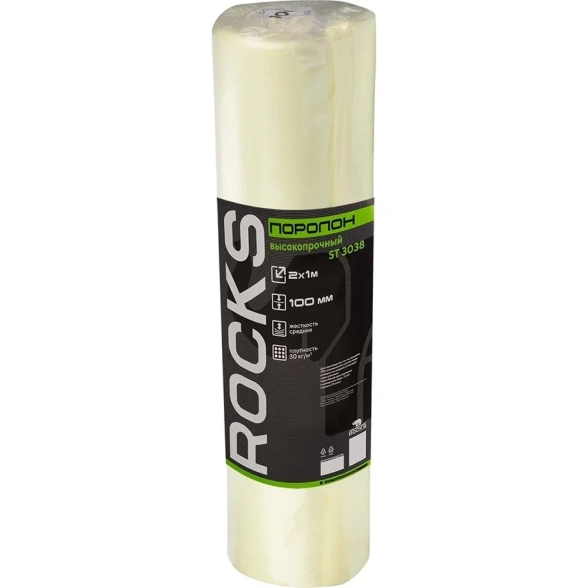 Поролон ROCKS ST 3038 1000х2000х100 высокопрочный