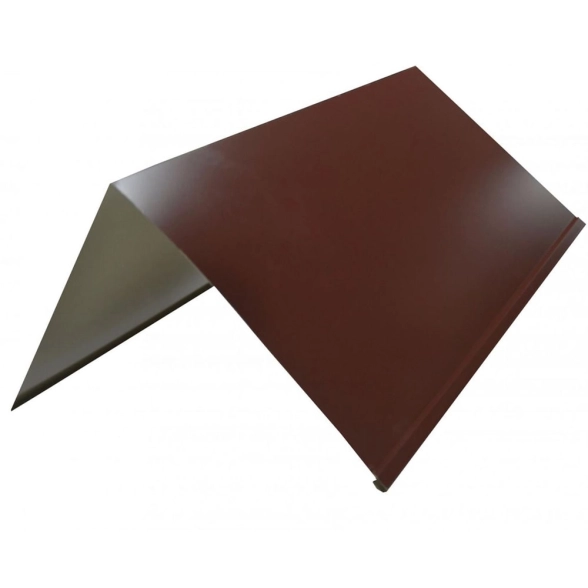 Конек обычный 0,45мм 140х2500 RAL8017