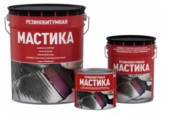 Мастика резинобитумная 21,5л/19кг/металл