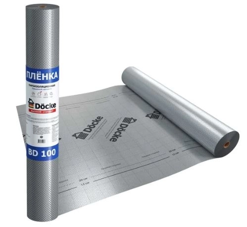 Пленка пароизоляционная BD 100 DOCKE (70кв.м)