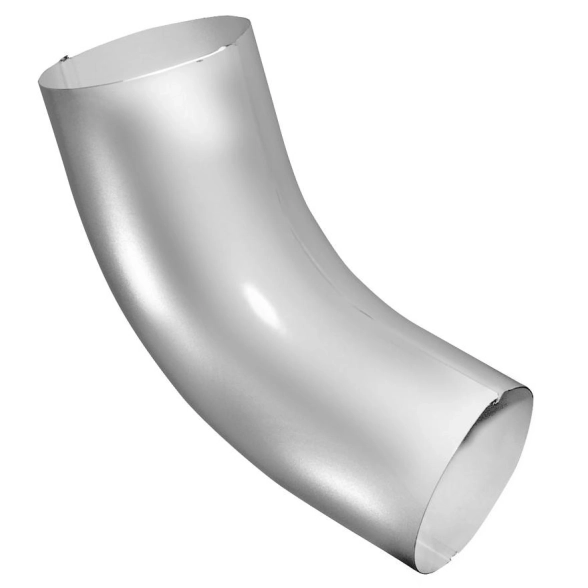 Колено стока d90 ПЭ 9003 ЗМ