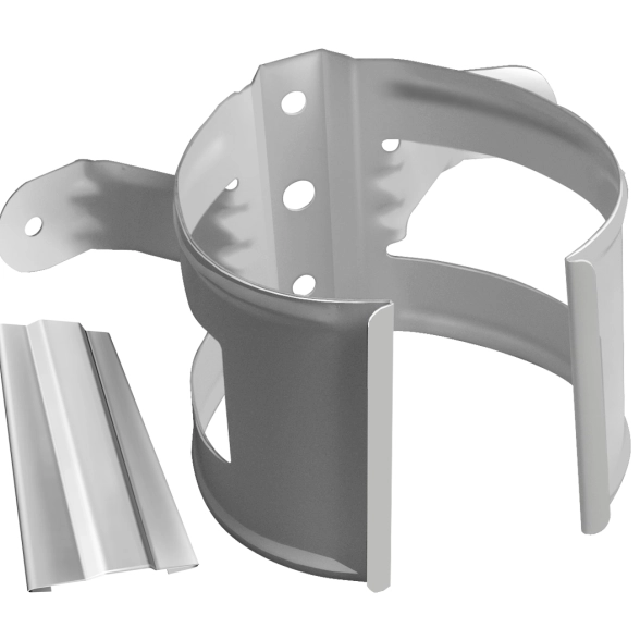 Кронштейн трубы d90 ПЭ 9003 ЗМ