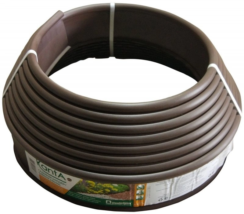 Бордюр KANTA SP Б-1000.10.02-ПП пласт.корич 82552-K