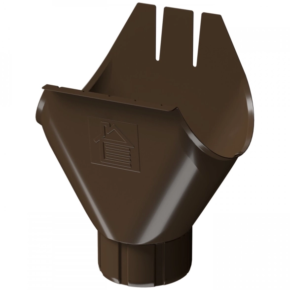 Воронка DOCKE STAL PREMIUM 125/90 каштан