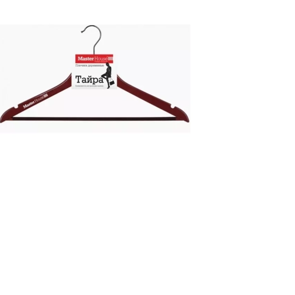 Вешалка-плечики деревянные Тайра 44см 60457