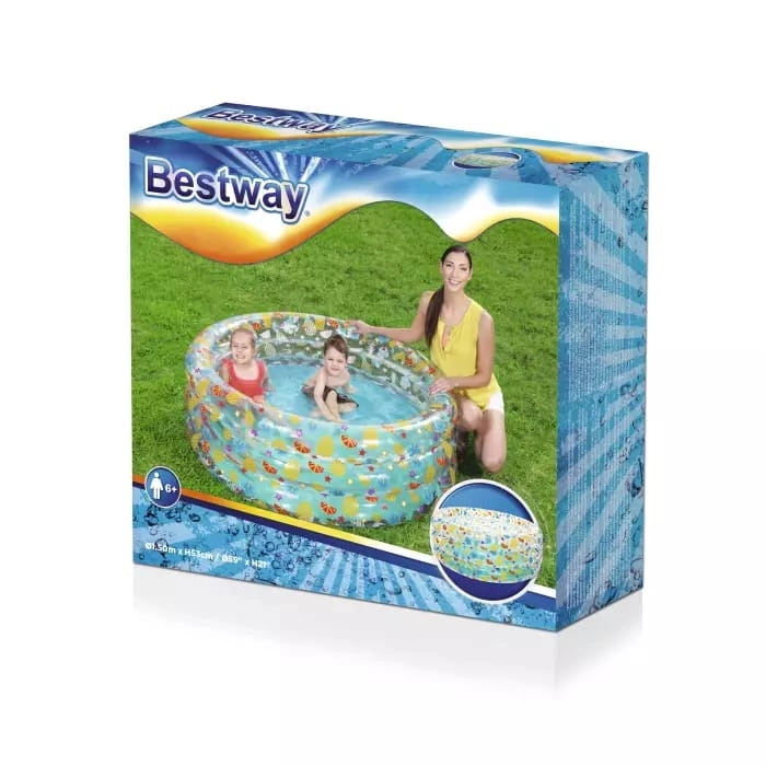 Бассейн Bestway 150x51см Тропические фрукты 445л 51045-image-4