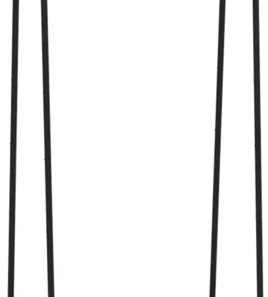 Вешалка Скандинавия 21 с/п 69х38,5х147см черный ВГССП21 Ч