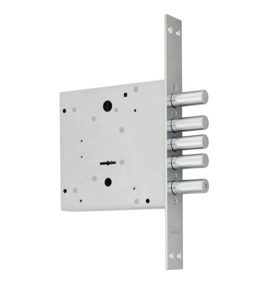 Замок врезной BORDER 71601-ЗВ8-8К-5/15 (б/п) длин.ключ