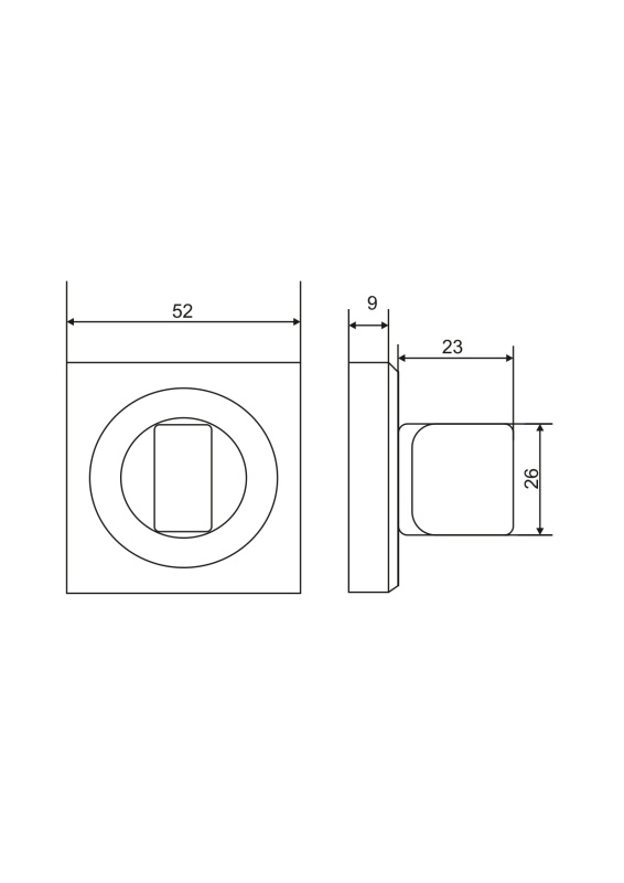 Фиксатор Vettore BK 0605 GR графит-image-2