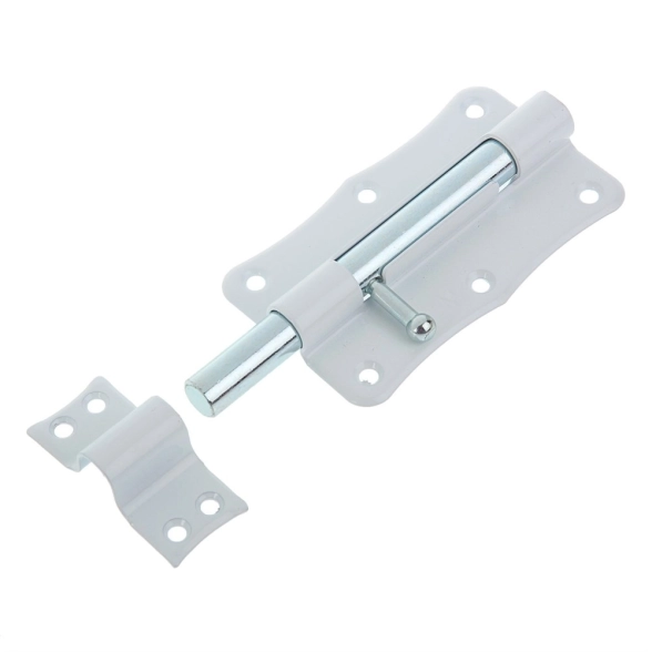 Задвижка накладная фигурная 100мм с полимерным покрытием(шт)