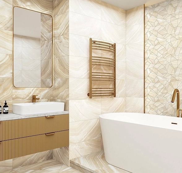 Плитка настенная Венис бежевый/Venice Beige 30*60 WT36VEI11-image-1