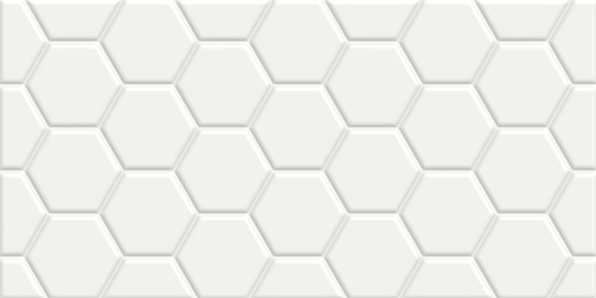 Плитка наст.Эдельвейс Гекс.бел/Edelweiss Hex.White 30*60