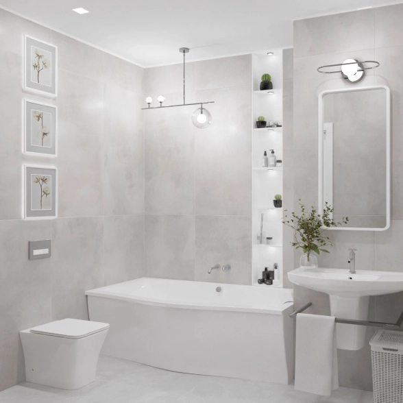 Керамогранит Loft silver 60*120 R-image-1