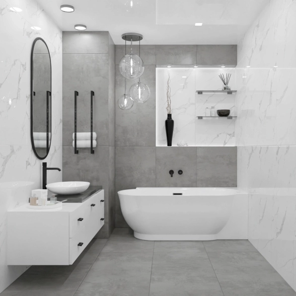 Керамогранит Лофт дымчатый/Loft smoky 60*120 R-image-2