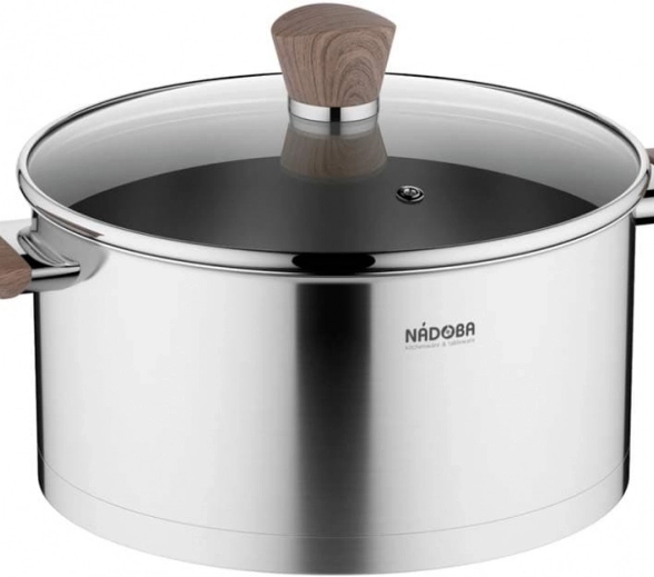 Кастрюля Nadoba Людва 18см/2,1л стекл.крышка