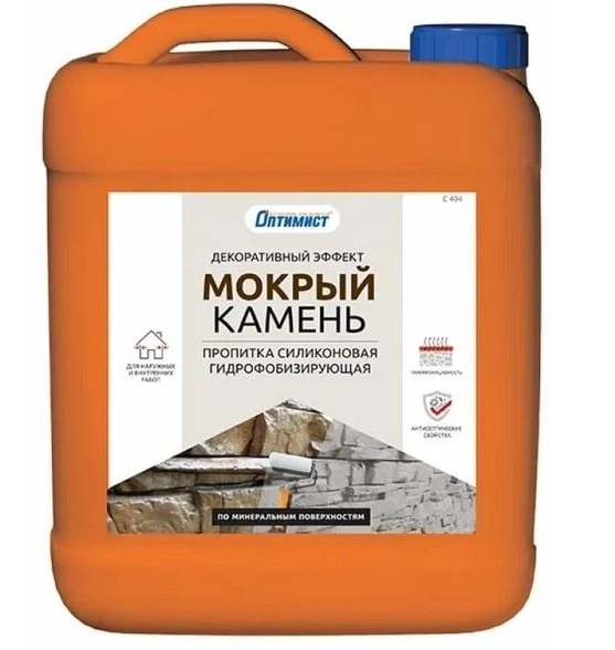 Пропитка Оптимист C404 силик.годрофобиз.дек/эф.мокр.кам.5л