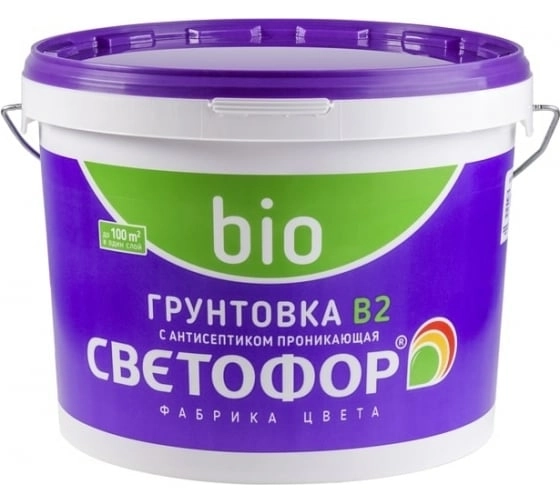 Грунтовка Светофор B2 концентрат с антисеп. 1кг