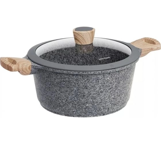 Кастрюля а/п Nadoba Mineralica 24см/4,3л с крышкой