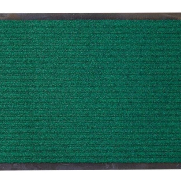 Коврик влаговпитывающий 2х полосный 60х90 зеленый