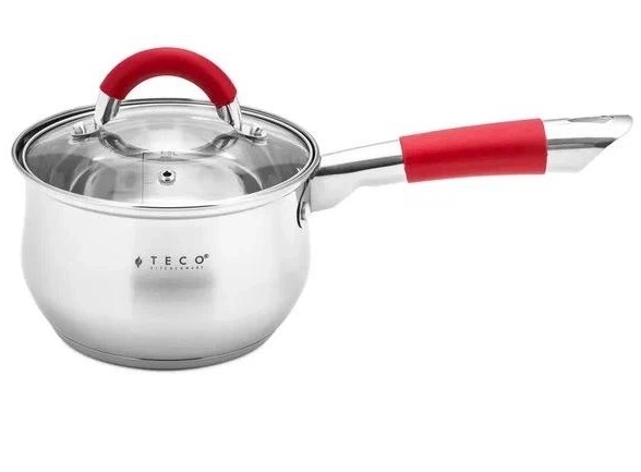 Кастрюля ковш Teco 2,1л нерж.сталь 16см TC-S2100-03R