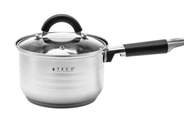 Кастрюля ковш Teco 2,1л нерж.сталь 16см TC-S2100-06B