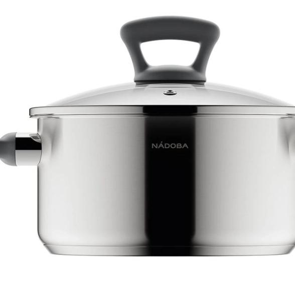 Кастрюля Nadoba Викки 20см/3,0л стекл.крышка