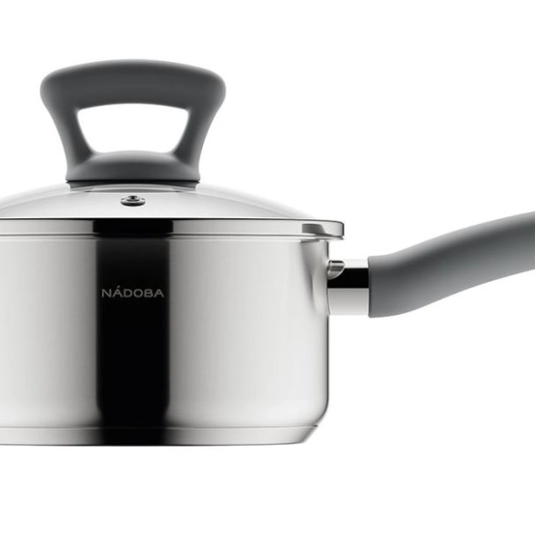 Ковш Nadoba Викки 16см/1,6л стекл.крышка