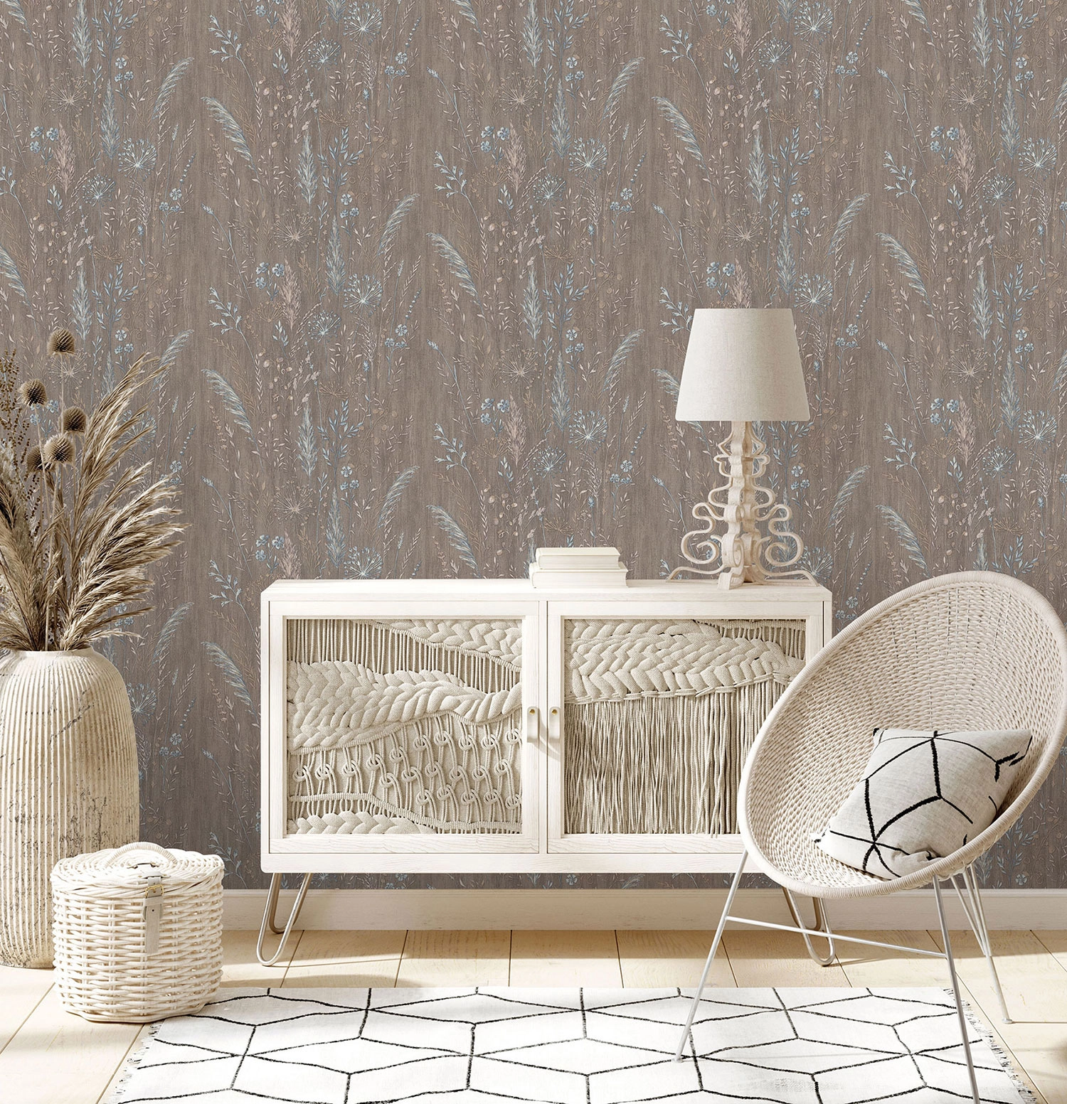 Обои Euro Decor 7272-12 Поле флиз. 1,06х10м-image-1
